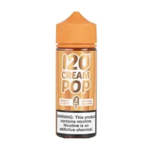 120 CREAM POP BY MAD HATTER JUICE 120ML
