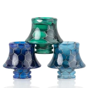 510 Cone Snake-Skin Resin Drip Tip