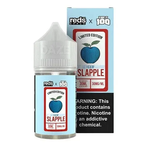 7 DAZE X KEEP IT 100 – SLAPPLE ICE SALT 30ML