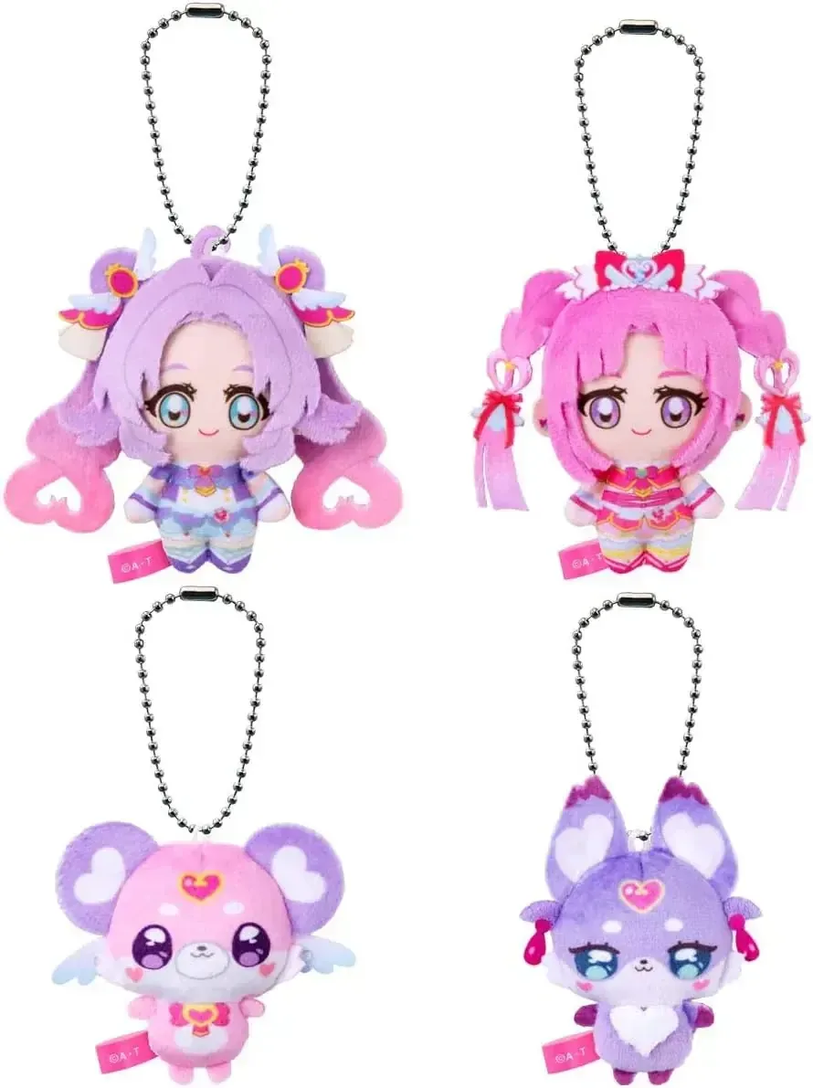 Bandai Detective Pretty Cure Fabric Mascot with Chain Box of 10