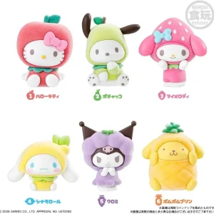 Bandai Kigurumi Sanrio Characters 2 Candy Toy Figure Box of 10