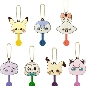 Bandai PokePeace Lollipop Chocolate Charm Toy 10 Pack Candy Item