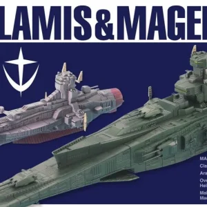 Bandai Spirits 1/1700 Ex-23 Salamis and Magellan Model Kit