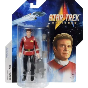 Bandai Star Trek Captain James T Kirk Action Figure 5 Articulated Toy