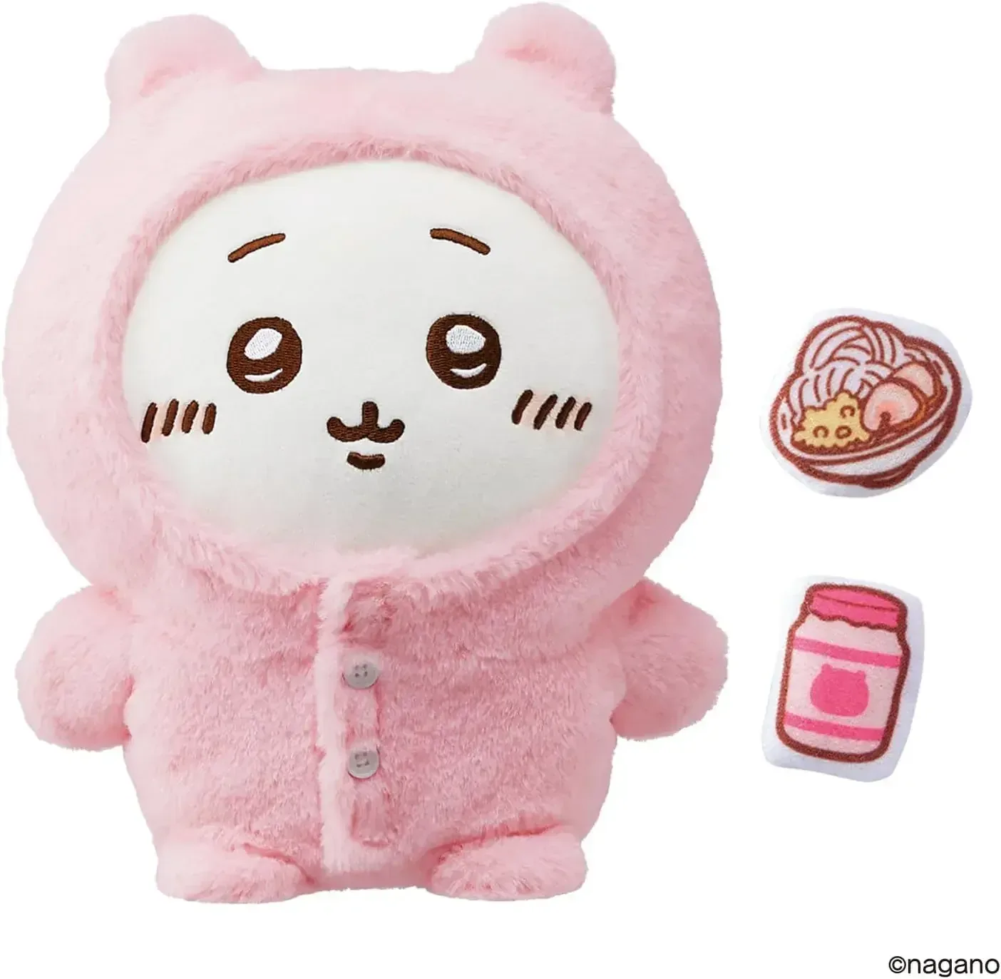 Bandai Talking Chiwa Pajama Set Interactive Plush Toy, 25 cm - Image 2