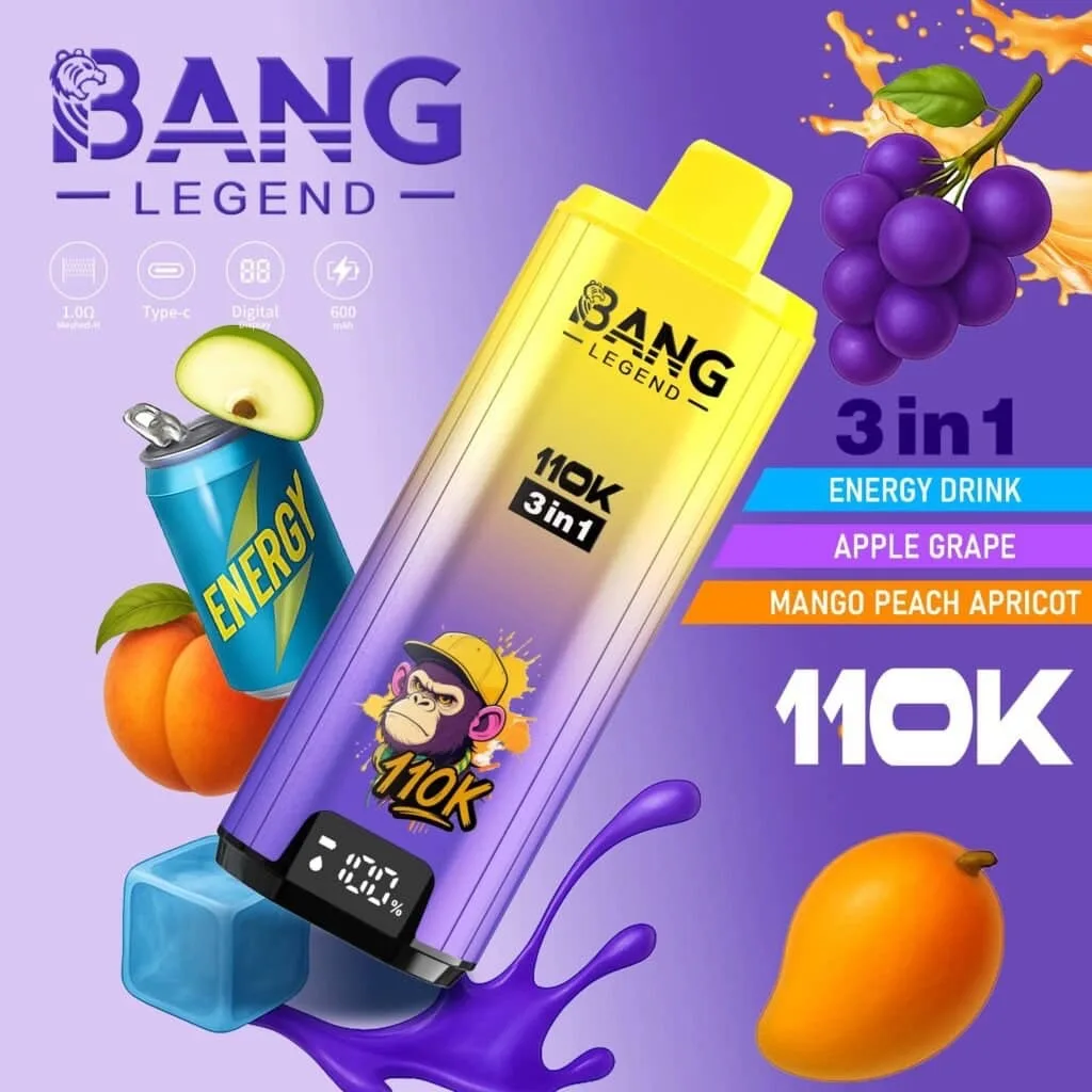 Bang Legend 110k Puffs 11000 Disposable Vape Triple Flavors Wholesale Price - Image 2