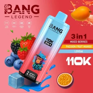 Bang Legend 110k Puffs 11000 Disposable Vape Triple Flavors Wholesale Price