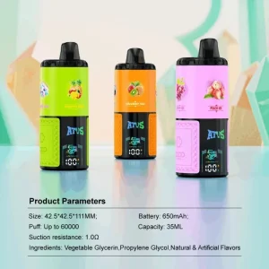 Big ATVS 60000 Puff Vape 4 In 1 60k