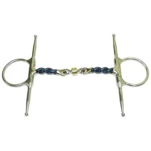 Bombers Bits Round Twisted Buster Roller Full Cheek Bit