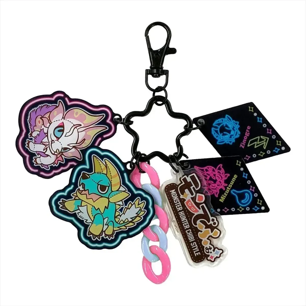 Capcom Monster Hunter Acrylic Keychain Zinogre Mizutsune 115mm