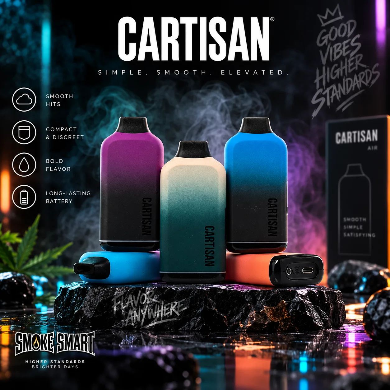 Cartisan Veil Bar Neo Cart Battery –
