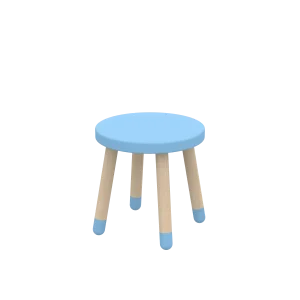 DOTS Kids Stool, Blue Skies
