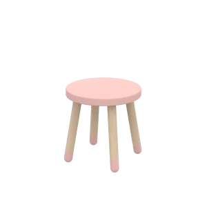 DOTS Kids Stool, Blushing Pink