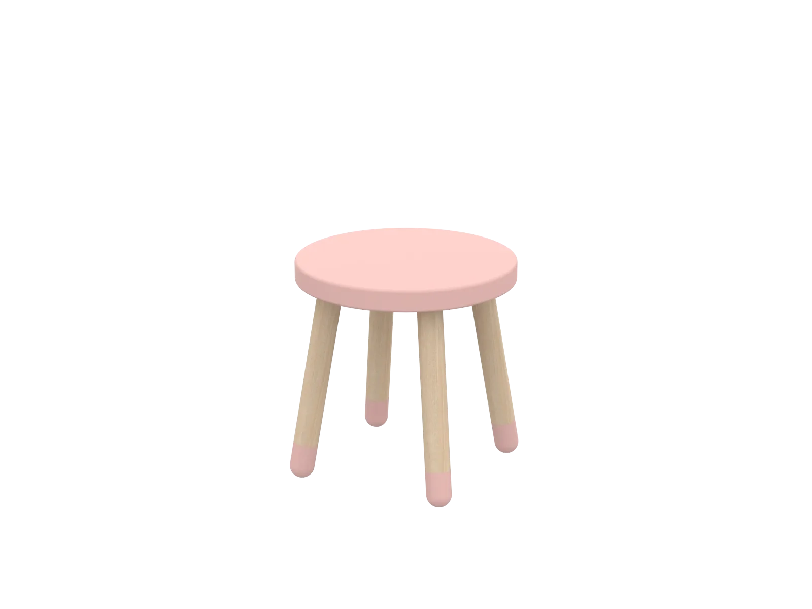 DOTS Kids Stool, Blushing Pink