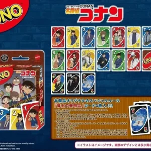 Ensky UNO Detective Conan Card Game, 112 Cards and Manual Set