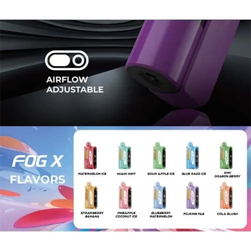 Fog X Full Kit 40K Disposable Vape - Image 2