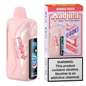 Georgia Peach Adjust MyRusher 40K Puffs Disposable