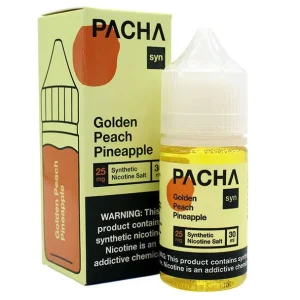 Golden Peach Pineapple - 25mg - Pacha Syn Salt - 30mL