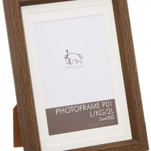 Hakuba Chululu Photo Frame Brown for L Kg 2L Size - Fchl-P01Br Compatible