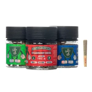 Hidden Hills – Lil Hash Homies – 10ct Jar – 1g THCA Pre-Rolls