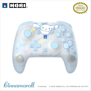 Hori Wireless HORIPAD TURBO Switch 2 Cinnamoroll Game Controller