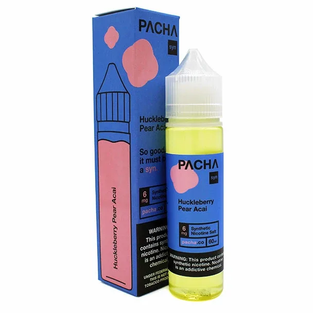 Huckleberry Pear Acai - 3mg - Pachamama - 60mL