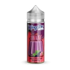 Jelly - Blackcurrant Raspberry Kingston 100ml Nicotine Free 0mg E Liquid VAPE Juice