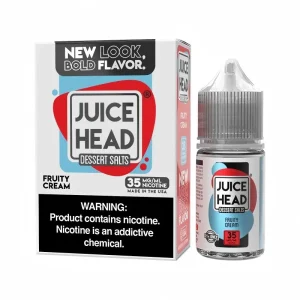Juice Head Fruity Cream Dessert Salts E-juice 30ml - Eleaf Official Store