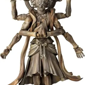 Kaiyodo Takeya Revoltech Ashura Action Figure Wooden Version