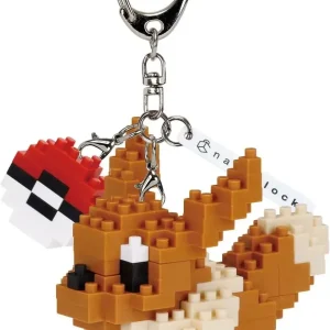 Kawada Nfig NFG48 Pokemon Eevee Figure with Removable Keychain