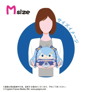 Max Limited PC-21 Snow Miku Plush M Size 2019 Edition