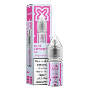 Nexus Triple Raspberry Ice 10ml Nicotine Salt E-Liquid