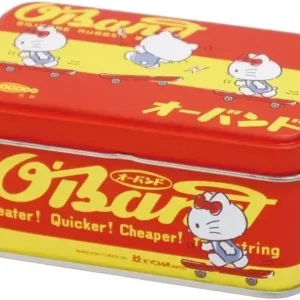 Oband Hello Kitty Silicone Rubber Bands in Mini Storage Tin