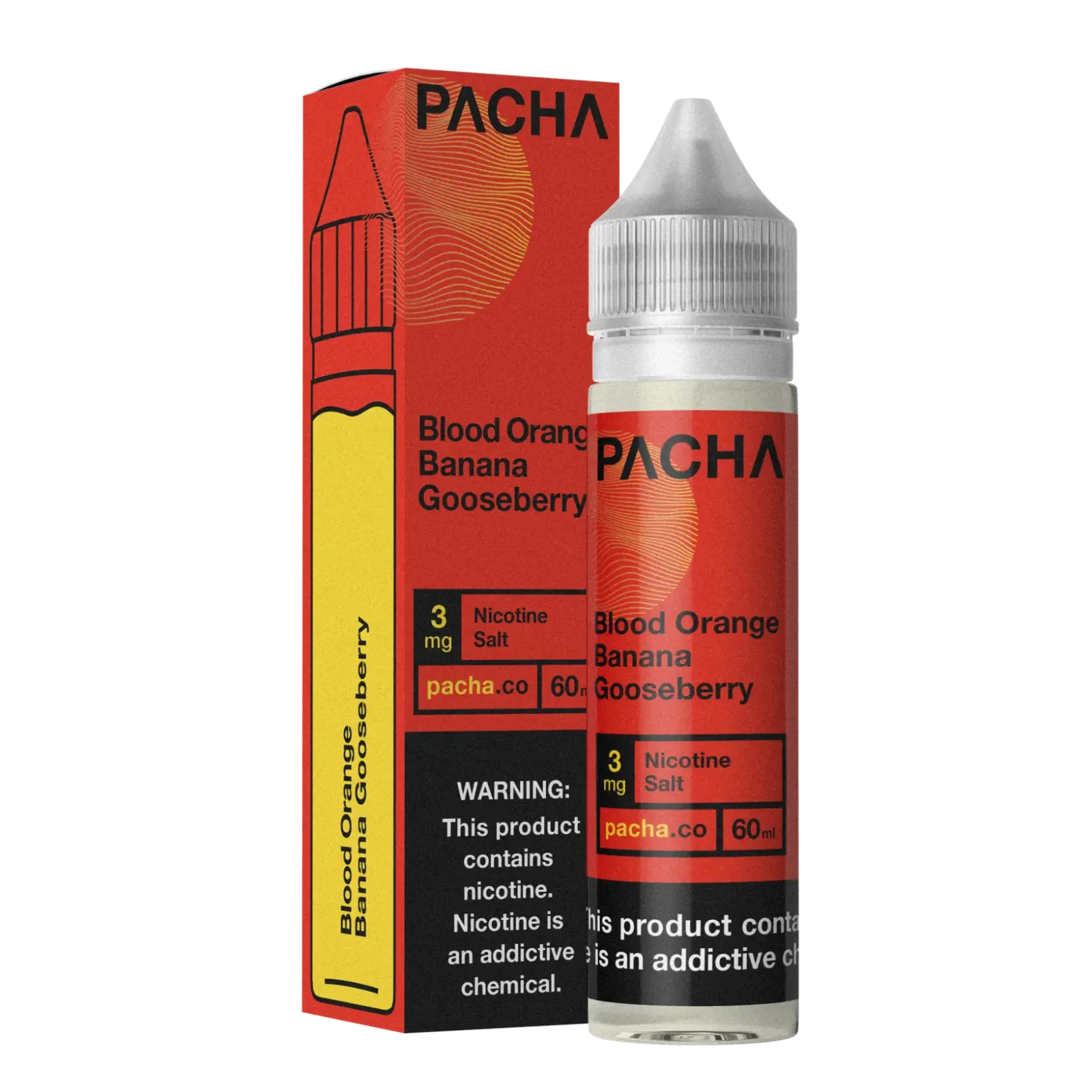 PACHAMAMA – Blood Orange Banana Gooseberry – 60ML E-Liquid