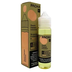 Peach Papaya Coconut Cream - 3mg - Pachamama - 60mL