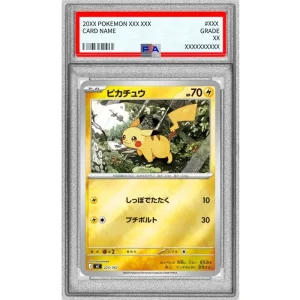 Pikachu Mirror 225/742 Graded Japanese Pokémon TCG Collectible Card