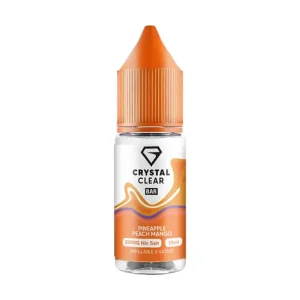 Pineapple Peach Mango Nic Salt by Crystal Clear Bar Salts