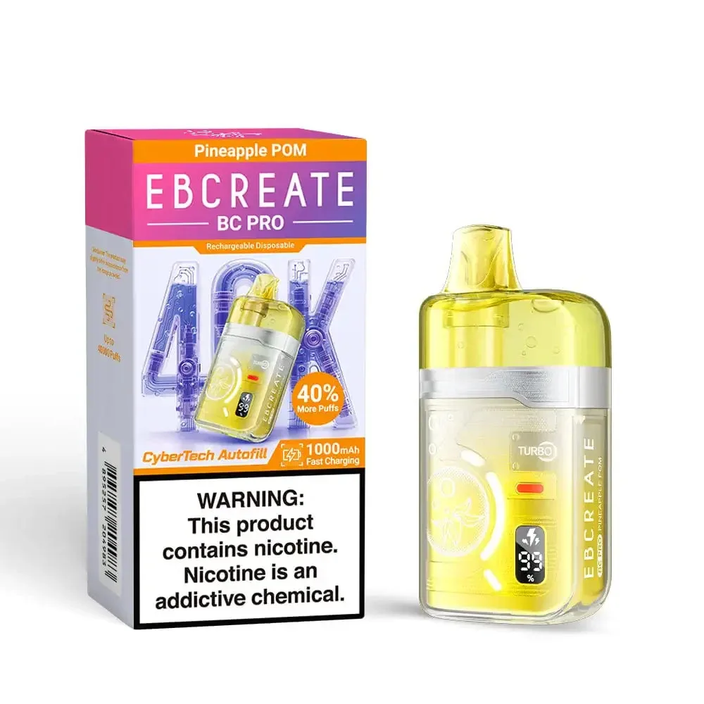 Pineapple POM - EBCREATE BC Pro 40K Disposable Vape