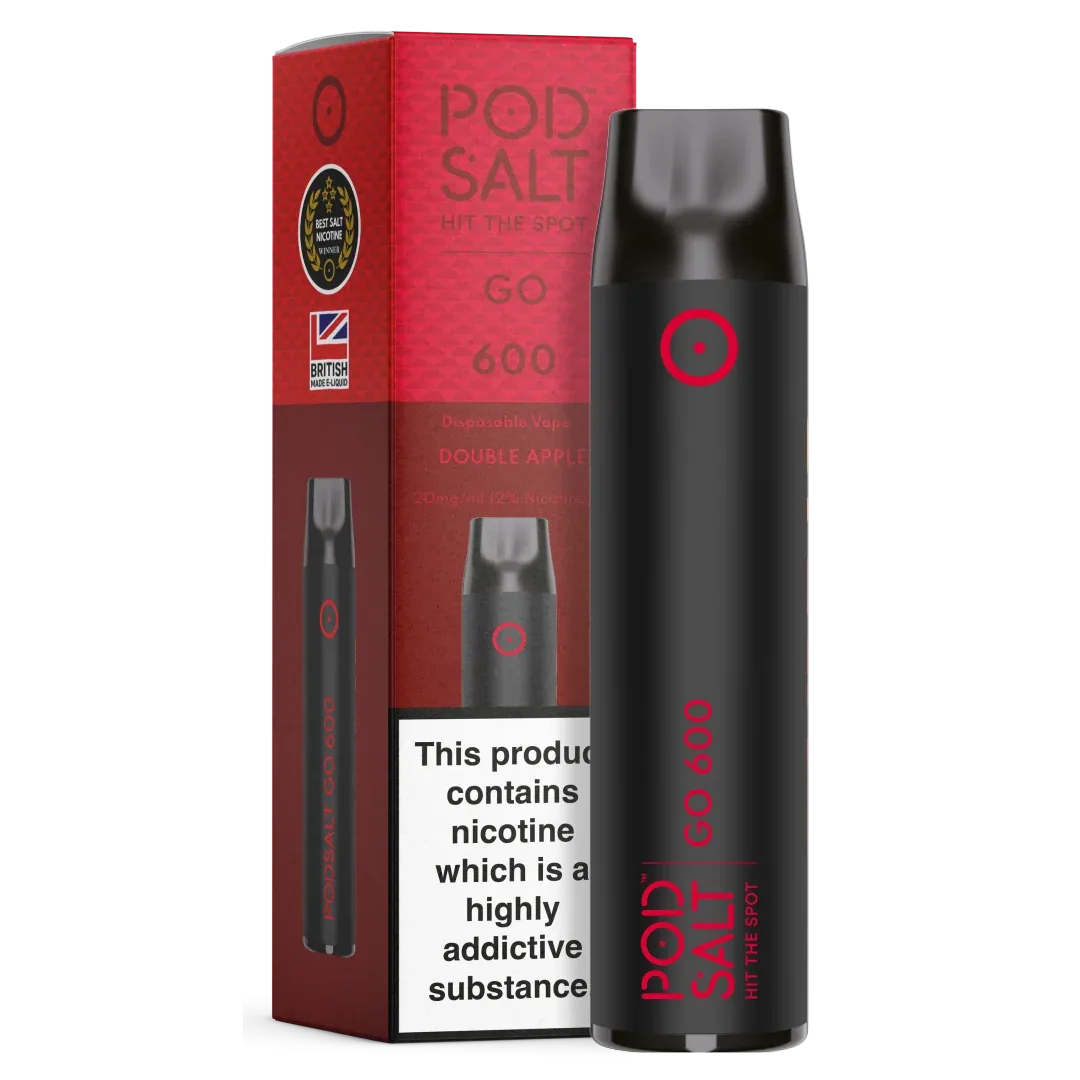 Pod Salt GO 600 Double Apple Disposable Device