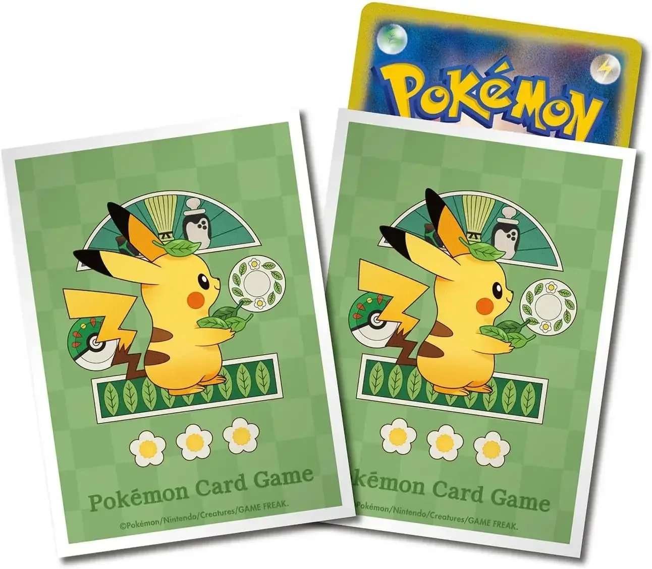 Pokemon Card Game 2025 Deck Shield Cafe Chades White Deck Accessory