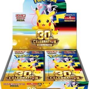 Pokémon Card Game MEGA 30th Celebration Expansion Booster Shrink Box