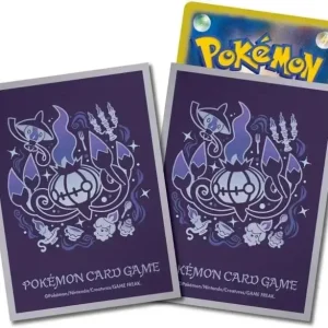 Pokemon Chandelure Premium Gloss Card Sleeves Gray Deck 2025