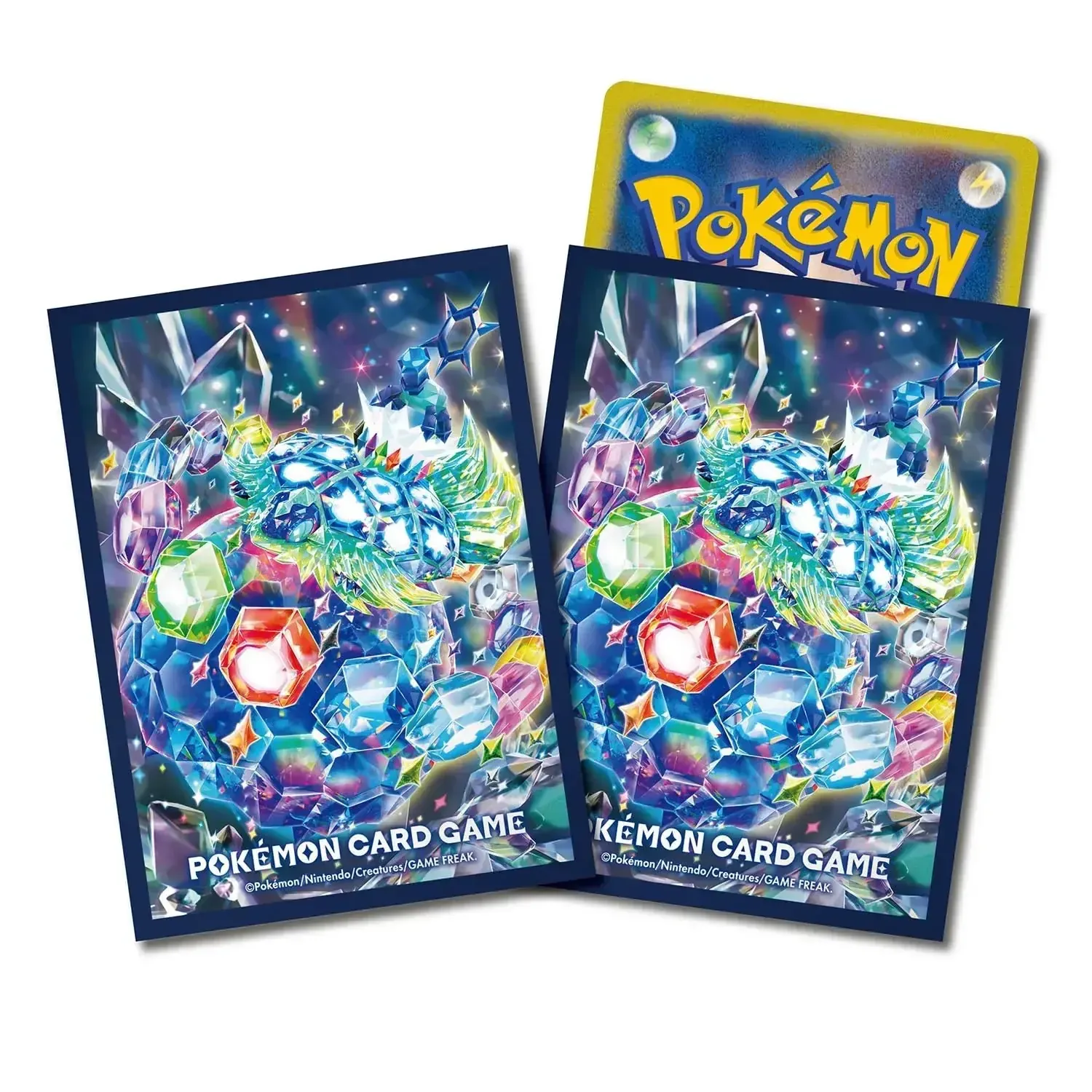 Pokemon Premium Gloss Deck Sleeves Terapagos Stellar Form 2024 - Image 2