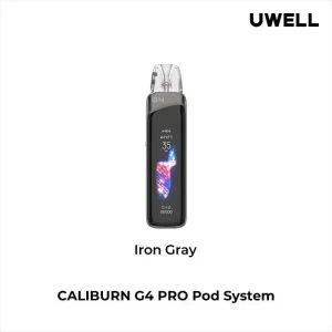 Uwell Caliburn G4 Pro 35W Pod Kit - Iron Gray