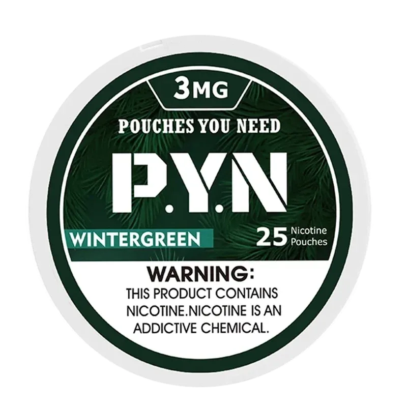 PYN Nicotine Pouches - Wintergreen