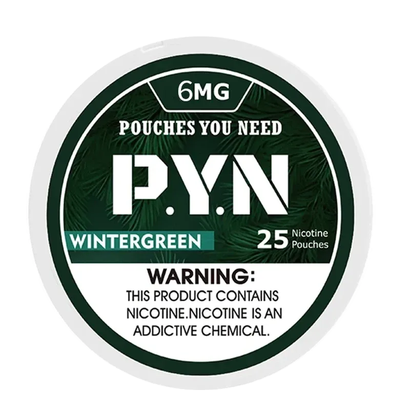 PYN Nicotine Pouches - Wintergreen - Image 2
