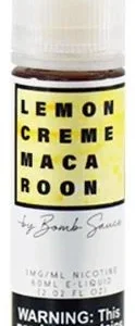 Lemon Creme Macaroon | Bomb Sauce E-Liquid | 120ml | 6mg