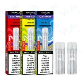Hawcos x Lost Mary Crystal Pro Prefilled Pods