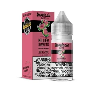 Vapetasia Killer Fruits Watermelon Gummy 30ml Nic Salt Vape Juice - 24mg