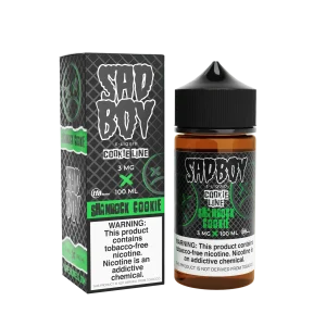 Sadboy Shamrock Cookie 100ml Vape Juice - 3MG